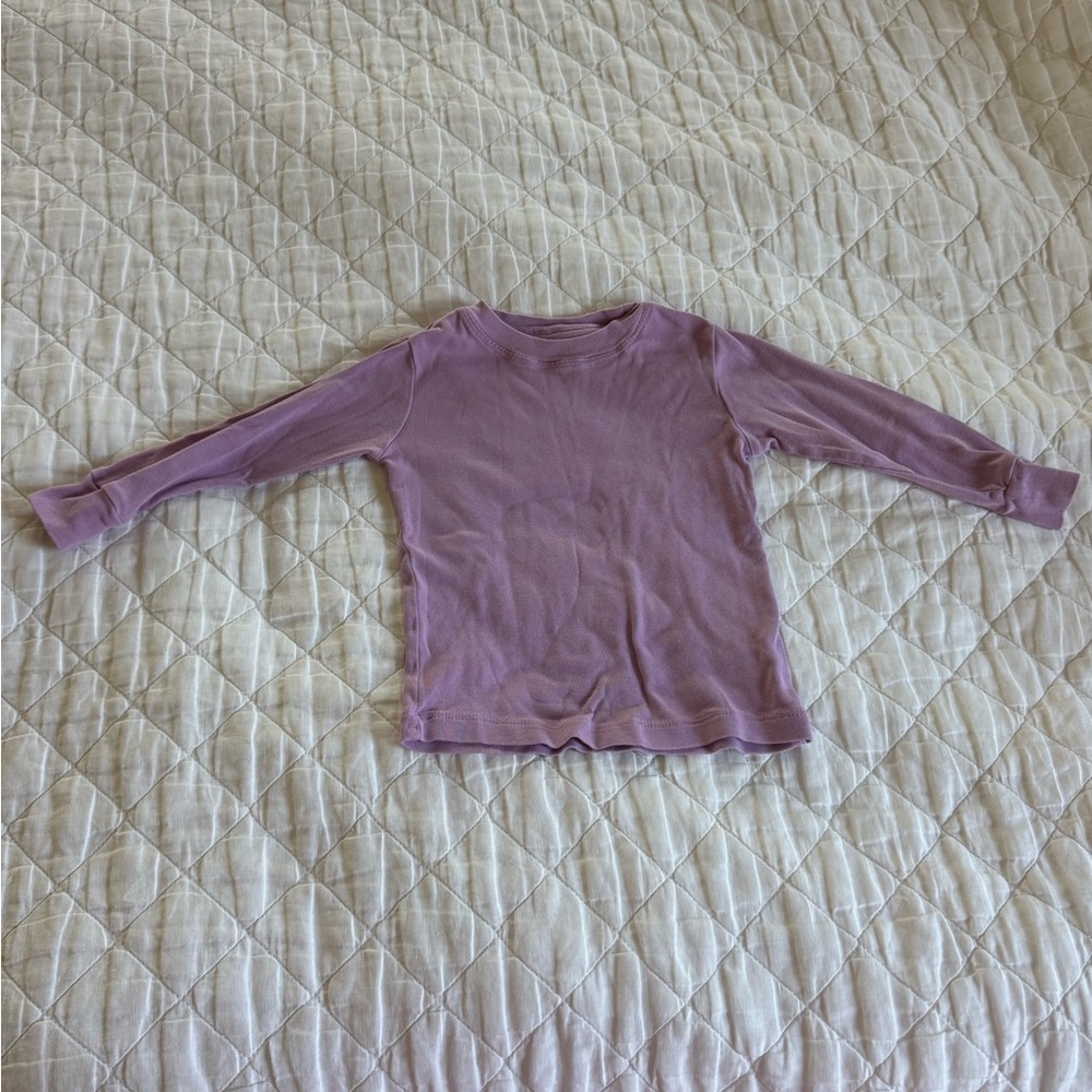 Lavender Long Sleeve Kids Tee